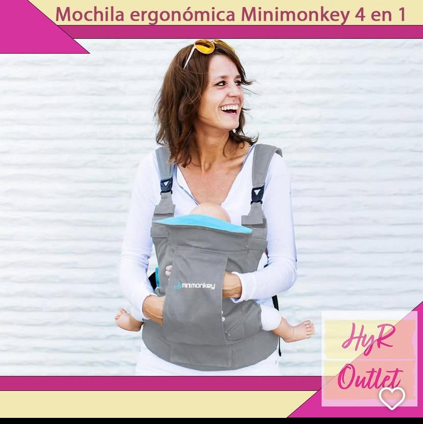 MOCHILA PORTA BEBE MINIMONKEY
